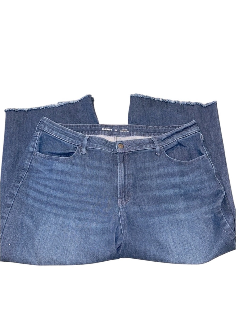 Old navy size 18 High rise wow wide leg jeans